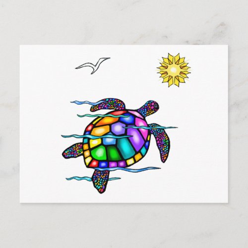 Sea Turtle 1 Postcard