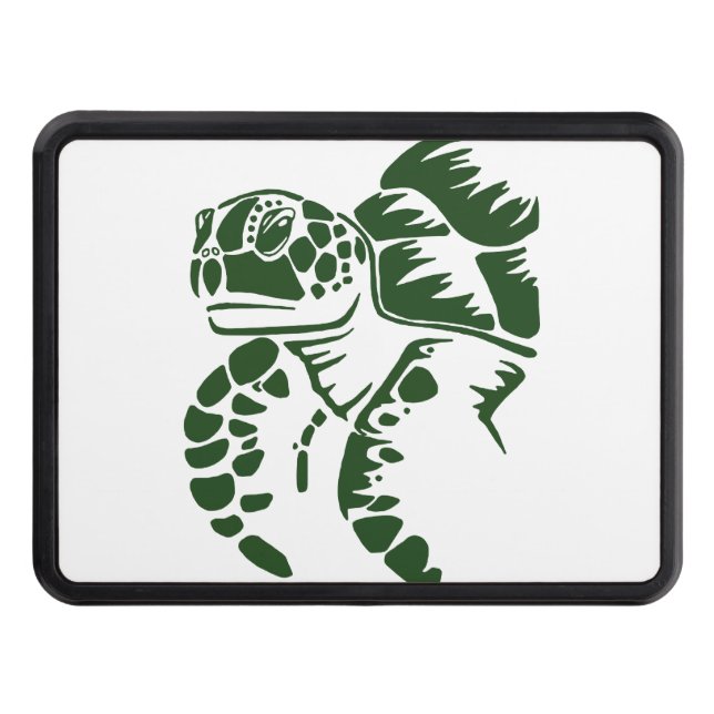 Sea Turtle [52] Hitch Cover (Front)