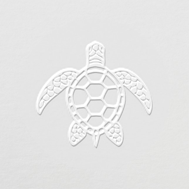 Sea Turtle #5N Image Only No Text Embosser (Design)