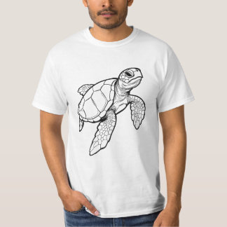 sea turtle anatomy t-shirt, sweatshirt T-Shirt