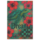 Sea Turtle and Hibiscus – Decoupage Paper | Tissue