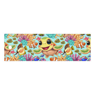 Sea Turtle Baby Happy and Cute Character Ruler