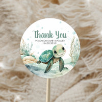Sea Turtle Baby Shower