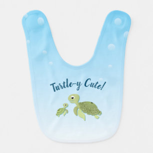 Sea Turtle Baby Shower Co-Ed Gender Neutral Bib