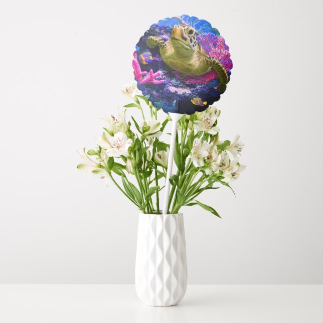 Sea Turtle Balloon (Vase)