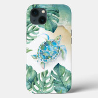 Sea Turtle Beachy Phone Case