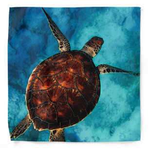 Sea Turtle Beauty Bandana