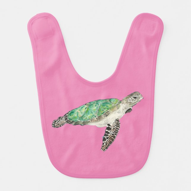 Sea Turtle Bib (Front)