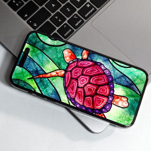 Sea Turtle Bright Tropical  Case_Mate iPhone 14 Case