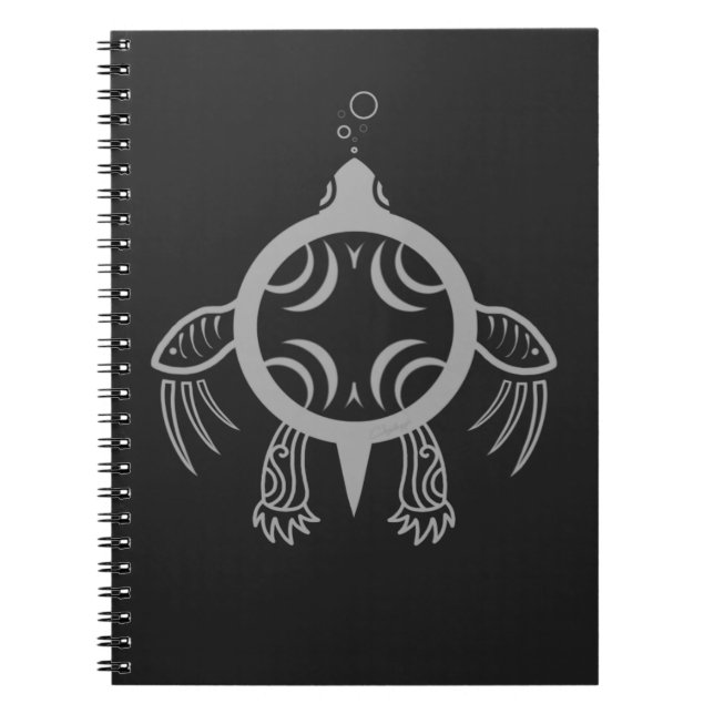 Sea Turtle Bubbles Notebook (Front)