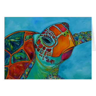 Sea Turtle card