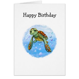 Turtle Sayings Cards, Turtle Sayings Card Templates, Postage ...