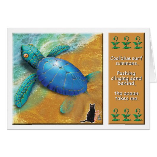 Sea Turtle Cards (Front Horizontal)