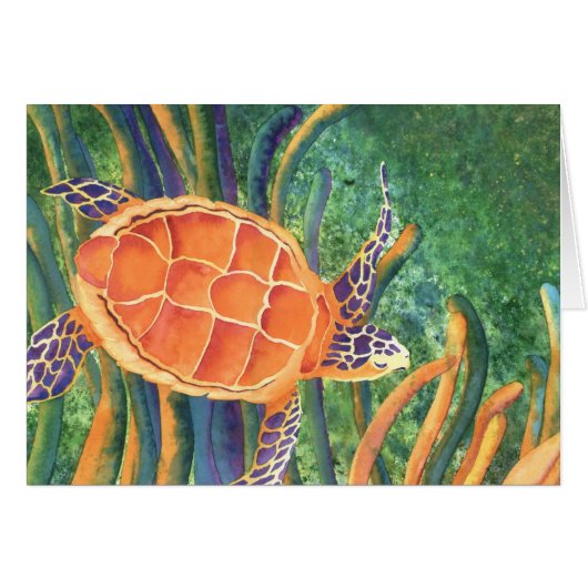 Sea Turtle Cards (Front Horizontal)
