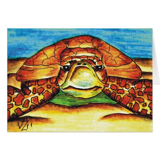 Sea Turtle Cards (Front Horizontal)