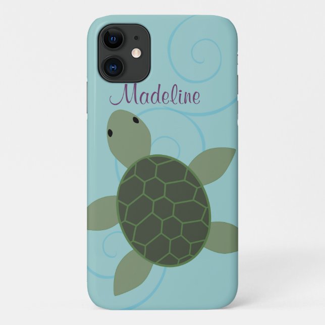 Sea Turtle Case-Mate iPhone Case (Back)