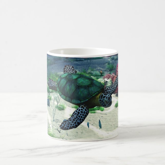 Sea Turtle Color Morph Mug (Center)