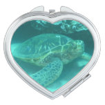 Sea Turtle Compact Mirror