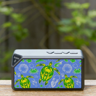 Sea Turtle Coral Reef Marine Life Symbol Bluetooth Speaker