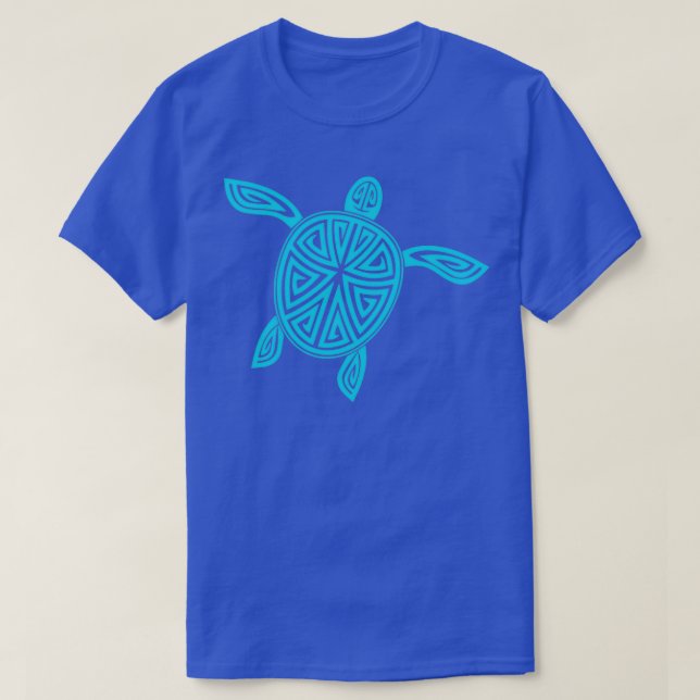 Sea turtle cute adorable ocean creature tropical a T-Shirt (Design Front)