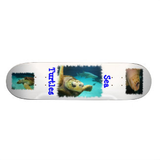 Sea Turtle Design Skateboard Deck