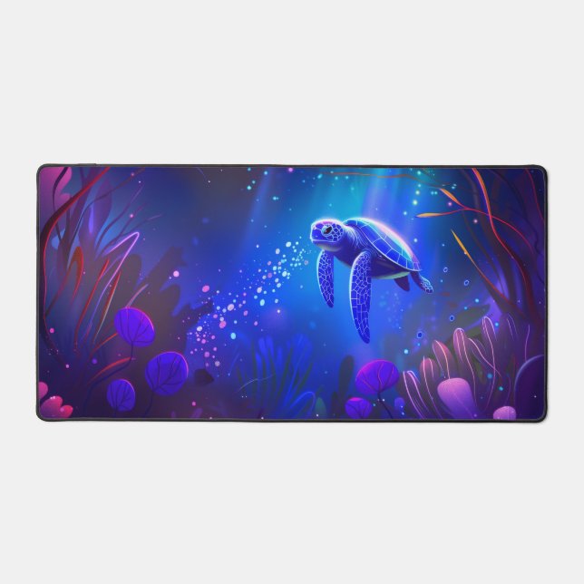 Sea Turtle Desk Mat (Front)
