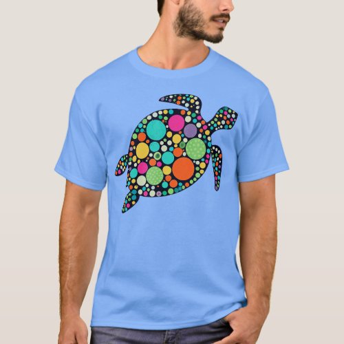 Sea Turtle Dot Day   1  T_Shirt