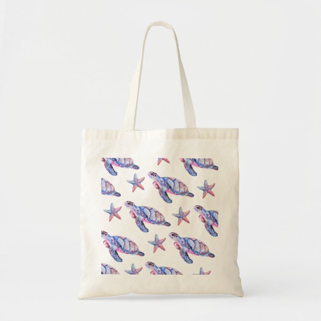 Sea Turtle Dreams  Tote Bag (Front)