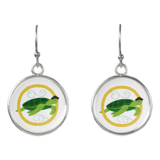 Sea Turtle Earrings Jewelry Gift