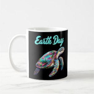 Sea Turtle Earth Day Save The Earth Coffee Mug