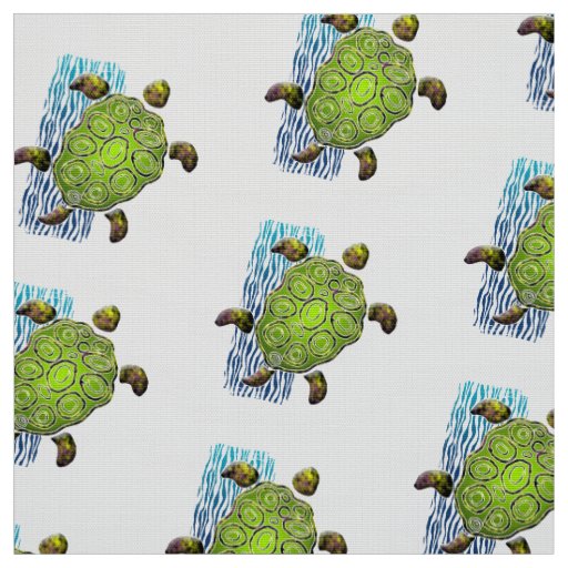Sea Turtle Fabric