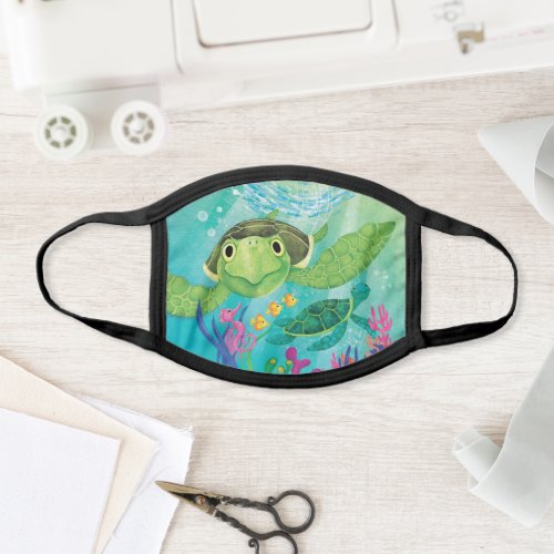 Sea Turtle Face Mask