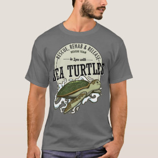 Sea Turtle for a Rescue Team T-Shirt