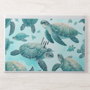 Sea Turtle Friends HP Laptop Skin