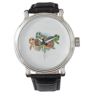 Sea Turtle Gift Kids Women Underwater Sea Turtles Watch