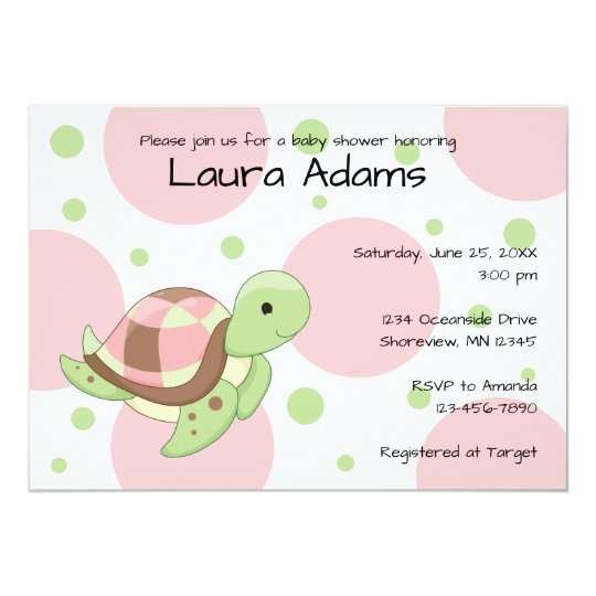 Sea Turtle Baby Shower Invitations Zazzle Sea Turtle Baby Shower Invitations
