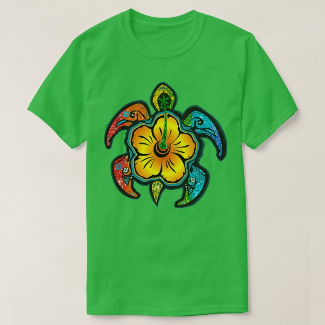 Sea turtle glitter T-Shirt (Design Front)