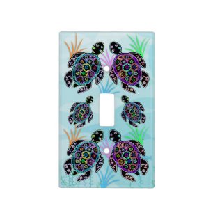 Sea Turtle Glow Light Switch Cover