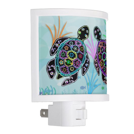 Sea Turtle Glow Night Light (Right)