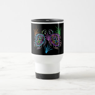 Sea Turtle Glow Travel Mug