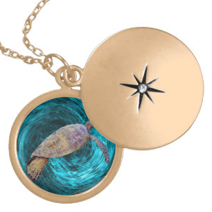 Sea turtle Gold Plated Necklace
