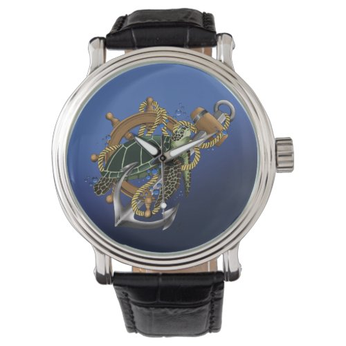 Sea Turtle Green Blue Watch