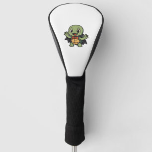 Sea Turtle Halloween Ghost Witch Hat Animal Lovers Golf Head Cover