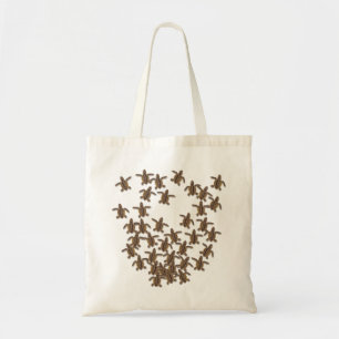 Sea Turtle Hatchlings Tote Bag
