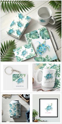 Sea Turtle Home Decor