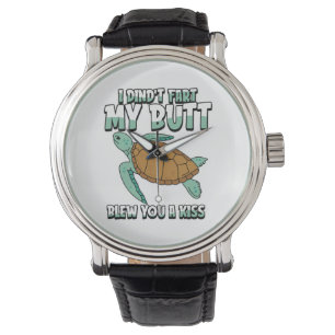 Sea Turtle Humorous Watch