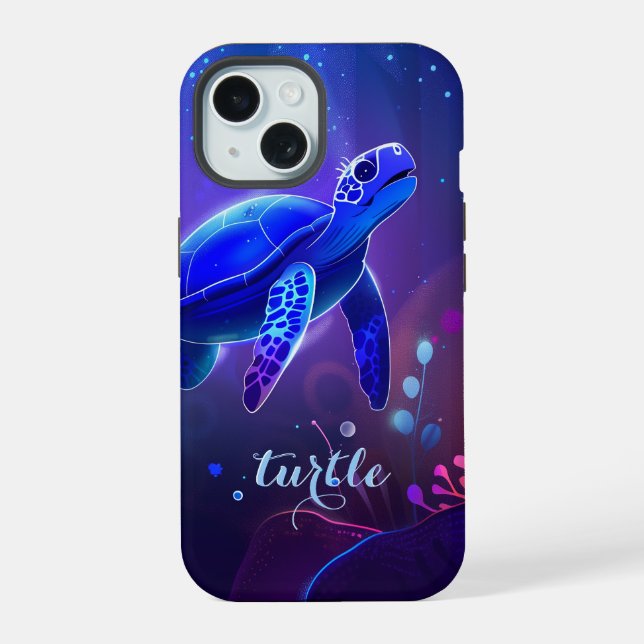 Sea Turtle Iphone Case (Back)
