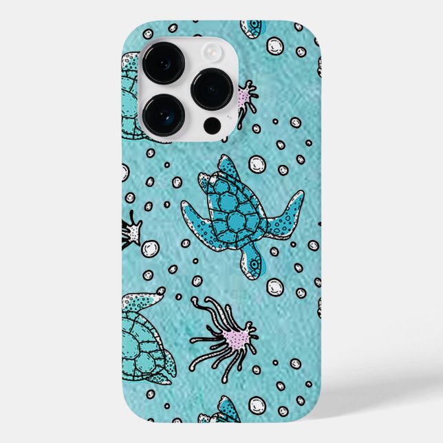 Sea Turtle iPHONE Case (Back)