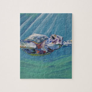 Sea turtle jigsaw puzzle