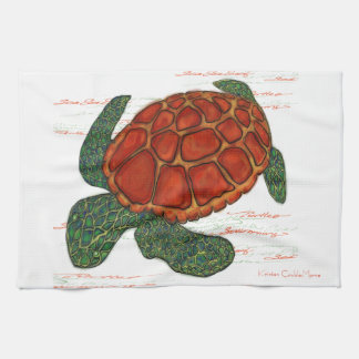 Sea Turtle Kitchen Towel